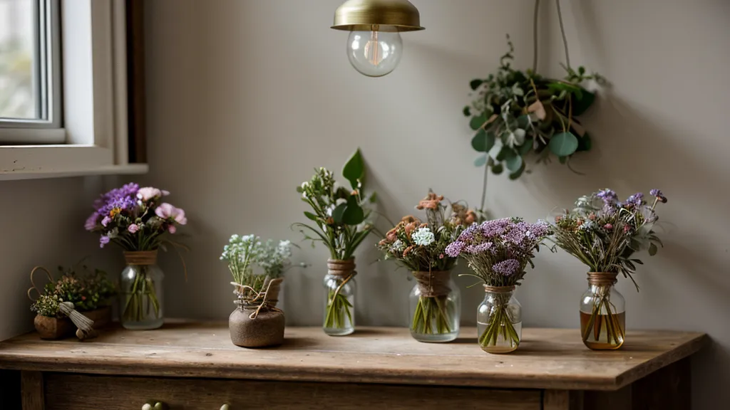 Hände einer Floristin halten eine schamanische Trommel zwischen Blumen – Selbstmitgefühl im monatlichen Frauenkreis